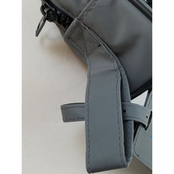 Mens Bluestar Gray Overnight Accessories Lucent Technologies 2 Compartments Bag - Picture 5 of 7